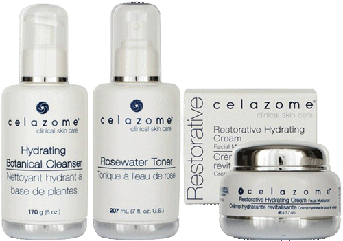 Celazome Hydrating Creams, Lotions, Masques and Toners
